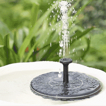 Load image into Gallery viewer, Solar-Powered Easy Bird Fountain Kit - Great Addition to Your Garden!