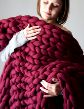 Load image into Gallery viewer, Chunky Knit Blanket