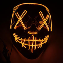Load image into Gallery viewer, LED Halloween Purge Mask ( 50% discount)