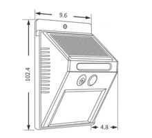 Load image into Gallery viewer, Solar Waterproof Wall Light - Turns On Automatically In Darkness