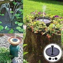 Load image into Gallery viewer, Solar-Powered Easy Bird Fountain Kit - Great Addition to Your Garden!