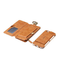 Load image into Gallery viewer, Classic Retro Stand Wallet Case for iPhone
