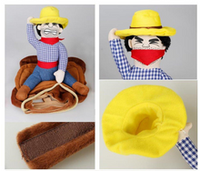 Load image into Gallery viewer, Dog Costume - Cowboy Rider
