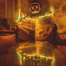 Load image into Gallery viewer, LED Halloween Purge Mask ( 50% discount)
