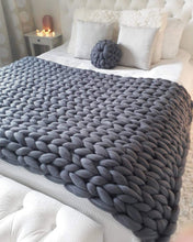 Load image into Gallery viewer, Chunky Knit Blanket
