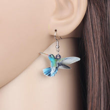 Load image into Gallery viewer, New Voilet Sabrewing Hummingbird Earrings For Women
