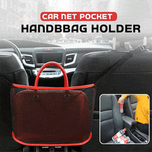 Load image into Gallery viewer, Car Net Pocket Handbag Holder
