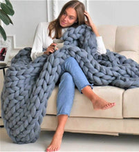 Load image into Gallery viewer, Chunky Knit Blanket
