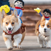 Load image into Gallery viewer, Dog Costume - Cowboy Rider
