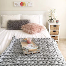 Load image into Gallery viewer, Chunky Knit Blanket
