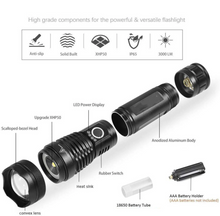 Load image into Gallery viewer, Waterproof 12000 Lumens flashlight (Worlds Brightest)
